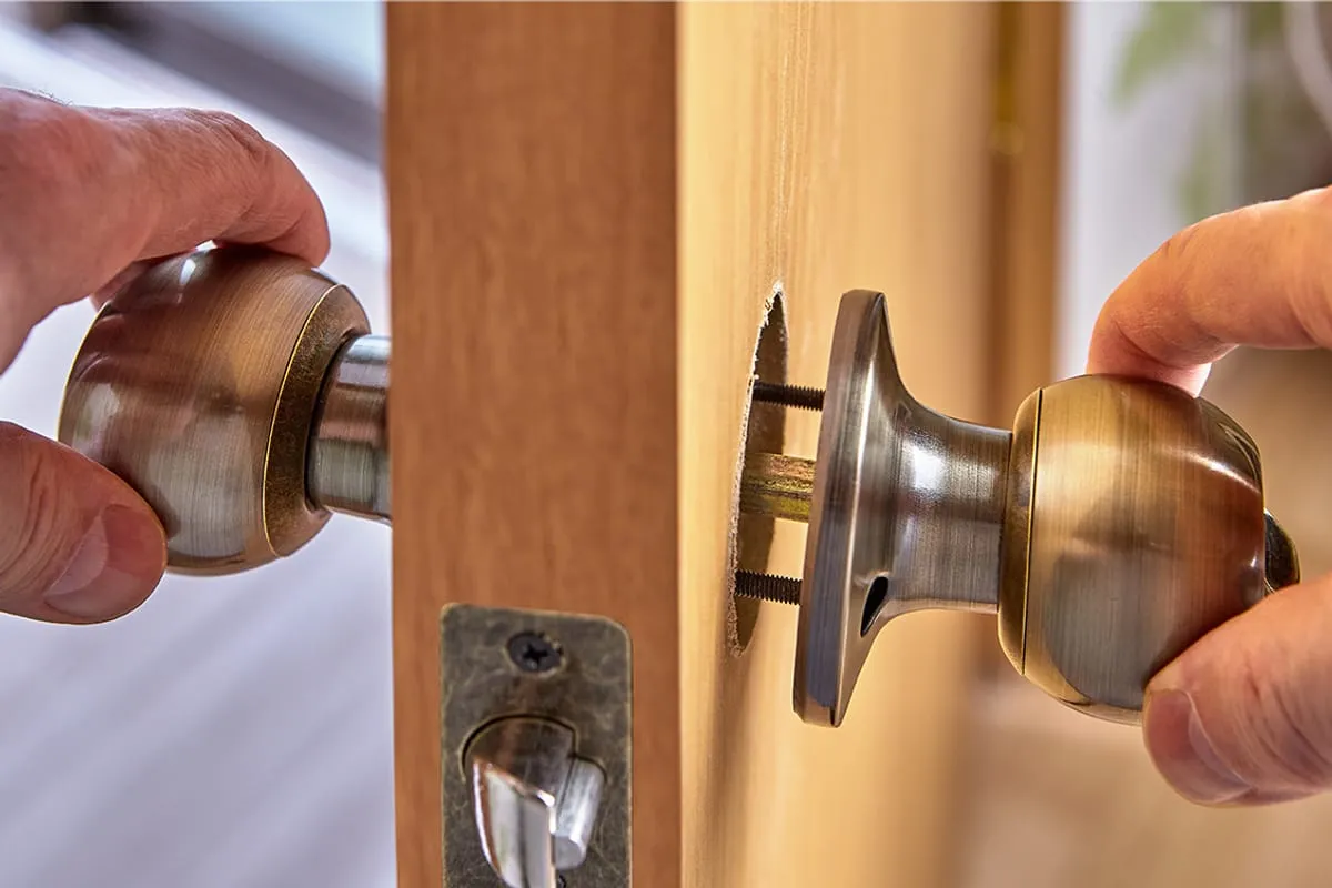 Deadbolt installation in Minneapolis